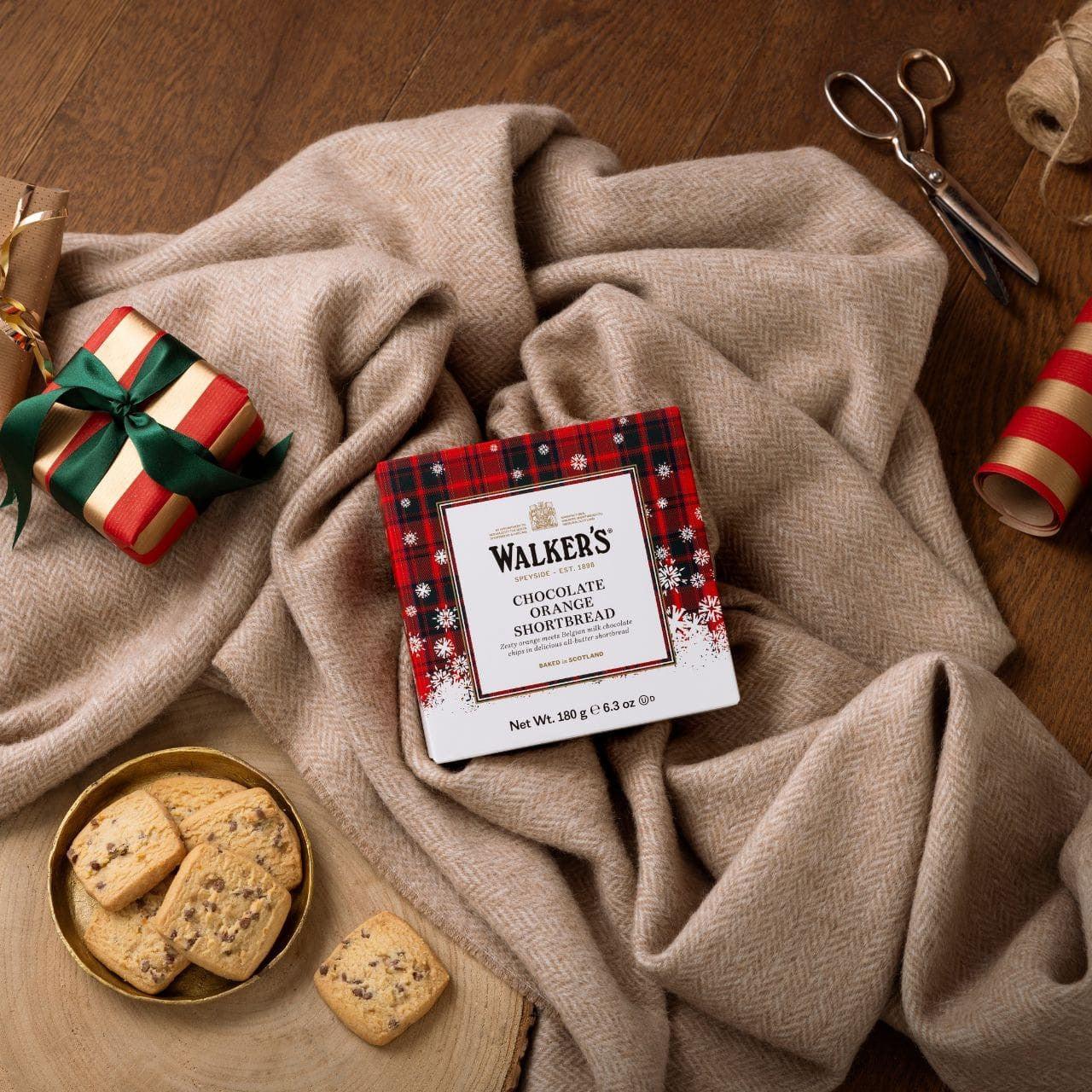 Chocolate Orange Shortbread-Cookies & Biscuits-Balderson Village Cheese Store