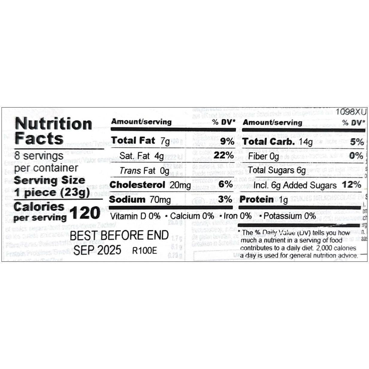 Chocolate Orange Shortbread-Cookies & Biscuits-Balderson Village Cheese Store