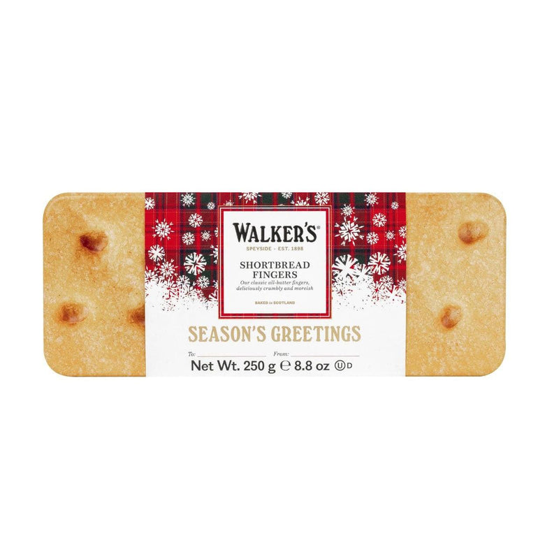 Festive Shortbread Finger Tin-Cookies & Biscuits-Balderson Village Cheese Store