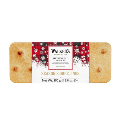 Festive Shortbread Finger Tin-Cookies & Biscuits-Balderson Village Cheese Store