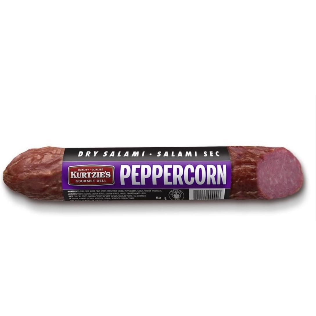 Great Canadian Meat Peppercorn Salami-Salami-Balderson Village Cheese Store
