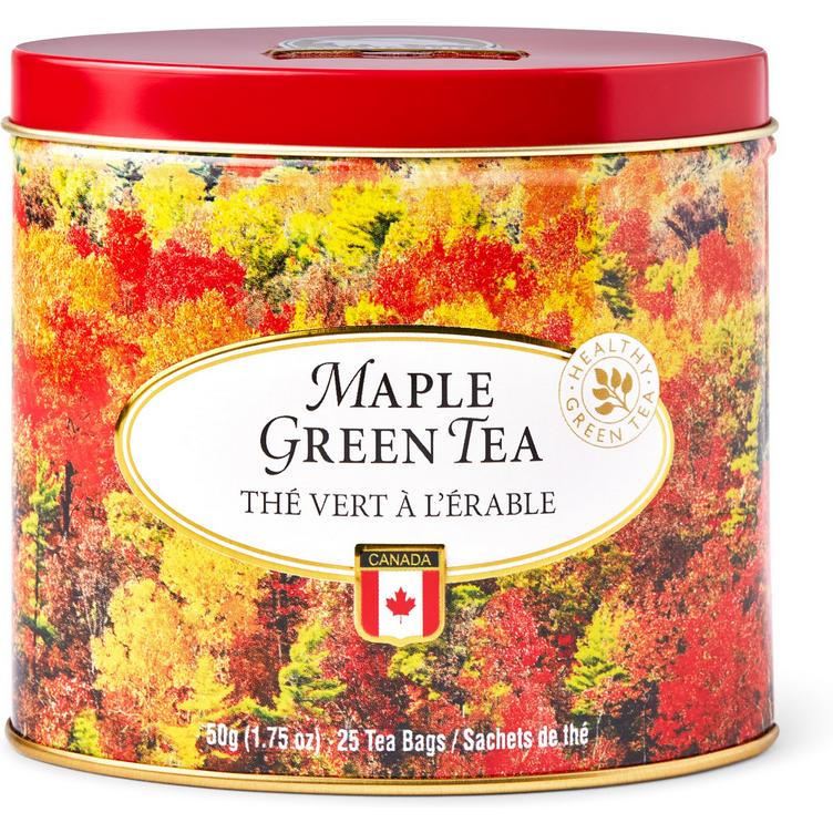 Maple Green Tea Tin-Tea-Balderson Village Cheese Store