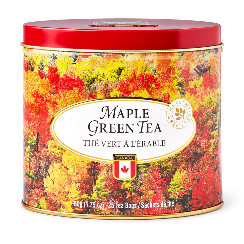Maple Green Tea Tin-Tea-Balderson Village Cheese Store