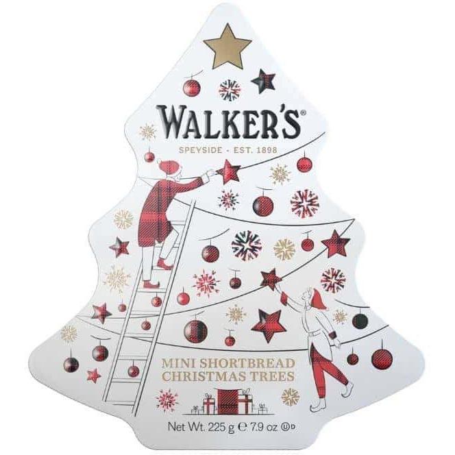 Mini Shortbread Christmas Tree Tin-Cookies & Biscuits-Balderson Village Cheese Store