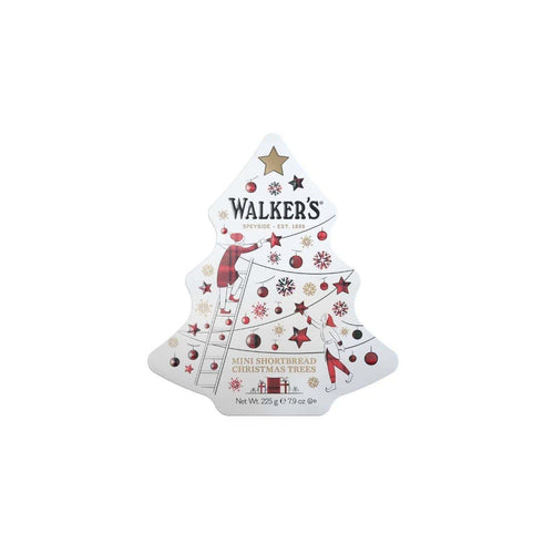 Mini Shortbread Christmas Tree Tin-Cookies & Biscuits-Balderson Village Cheese Store