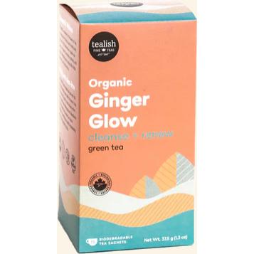 Tealish Organic Ginger Glow Tea-Tea-Balderson Village Cheese Store