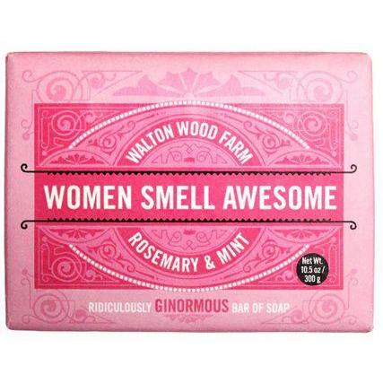 Women Smell Awesome Soap-Bar Soap-Balderson Village Cheese Store