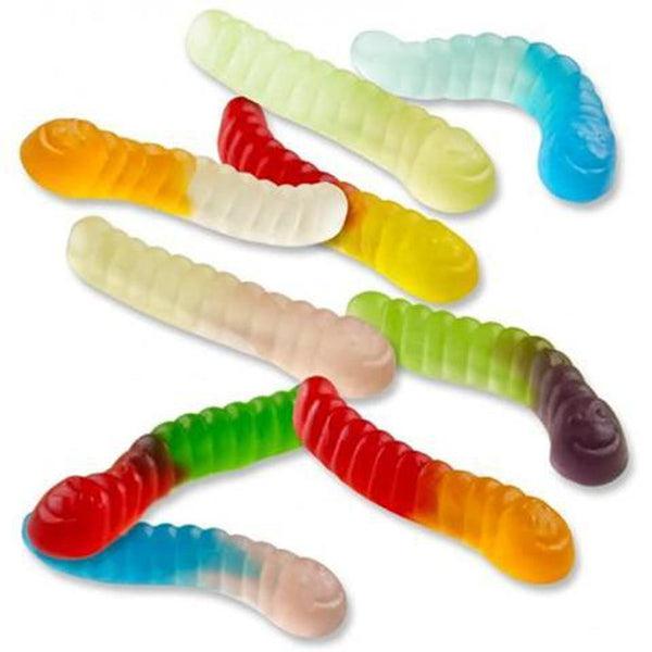 12 Flavor Mini Gummi Worms-Candy-Balderson Village Cheese