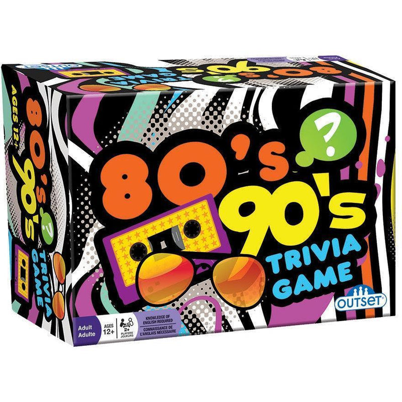 80's & 90's Trivia Game-For the Home-Balderson Village Cheese Store