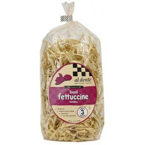 Al Dente Basil Fettuccine-Pasta-Balderson Village Cheese Store