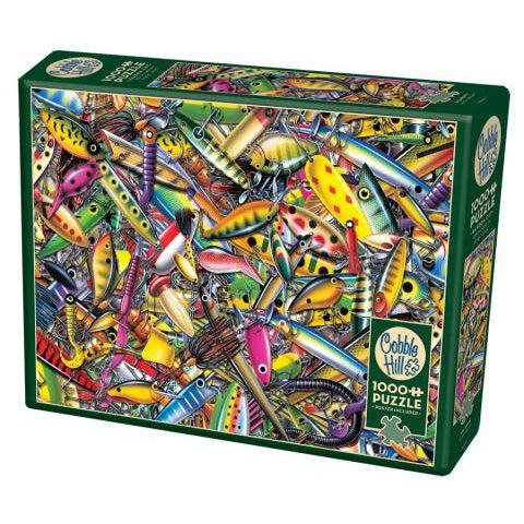Alluring Fishing Puzzle-Jigsaw Puzzles-Balderson Village Cheese Store