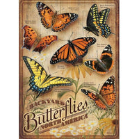 Backyard Butterflies Puzzle-Jigsaw Puzzles-Balderson Village Cheese Store