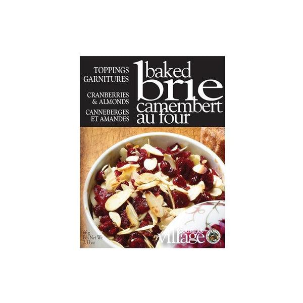 Baked Brie Cranberry & Almond-Brie-Balderson Village Cheese Store
