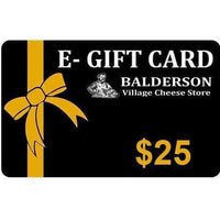 Balderson Village Cheese Gift Card-Gift Card-Balderson Village Cheese Store