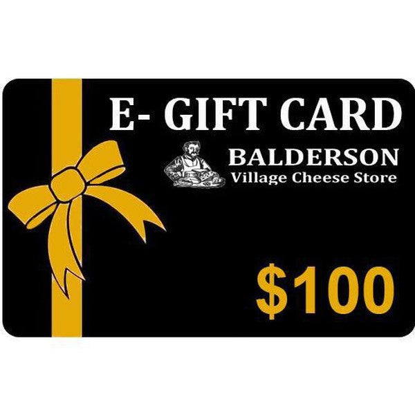 Balderson Village Cheese Gift Card-Gift Card-Balderson Village Cheese