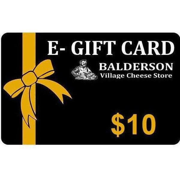 Balderson Village Cheese Gift Card-Gift Card-Balderson Village Cheese Store