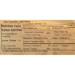 Balderson Village Old Cheddar With Wine-Cheddar Cheese-Balderson Village Cheese Store
