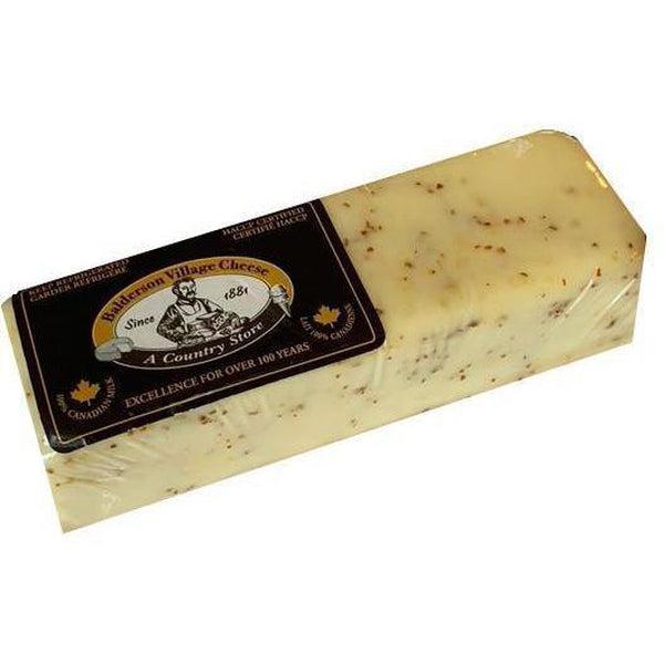 Balderson Village Old Cheddar w/Hot Whiskey Mustard-Cheddar Cheese-Balderson Village Cheese Store