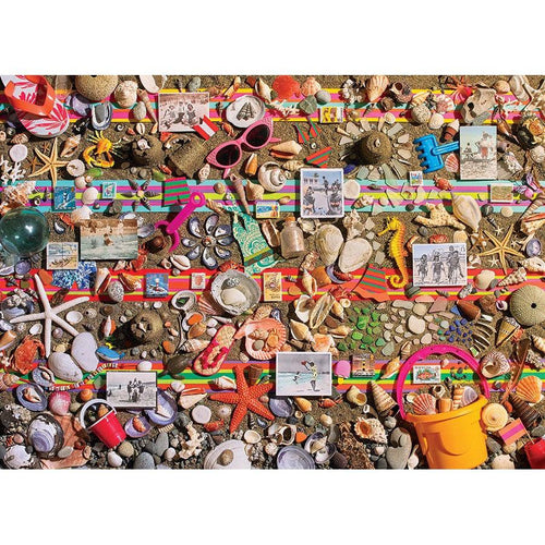 Beach Scene Puzzle-Jigsaw Puzzles-Balderson Village Cheese Store
