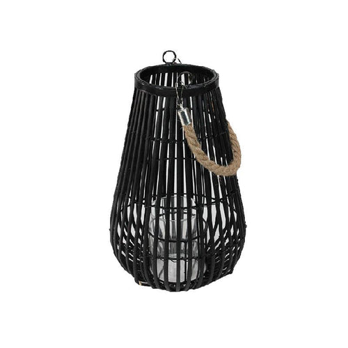 Black Candle Lantern - Small-Home Decor-Balderson Village Cheese Store