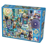 Blue Puzzle-Jigsaw Puzzles-Balderson Village Cheese Store