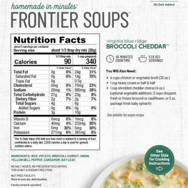 Broccoli Cheddar Soup Mix-Soup-Balderson Village Cheese Store