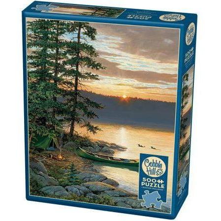 Canoe Lake Puzzle-Jigsaw Puzzles-Balderson Village Cheese Store