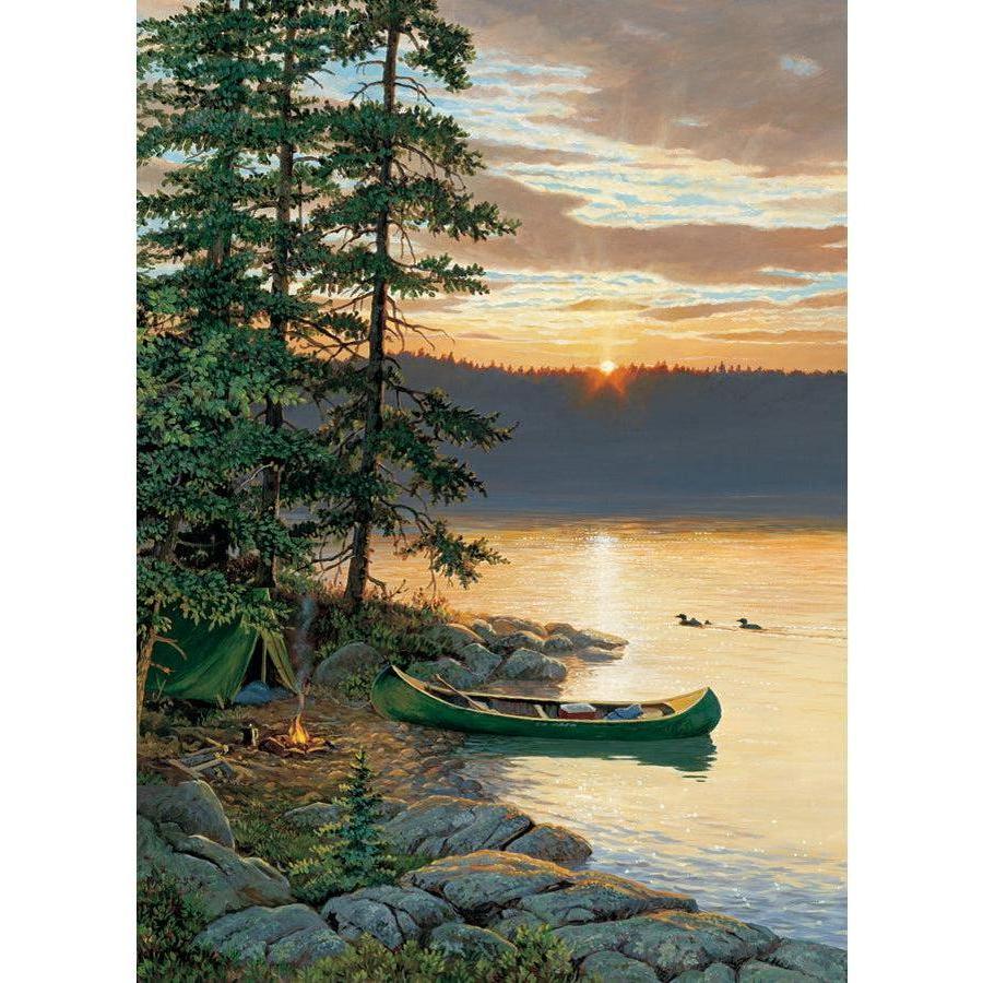 Canoe Lake Puzzle-Jigsaw Puzzles-Balderson Village Cheese Store