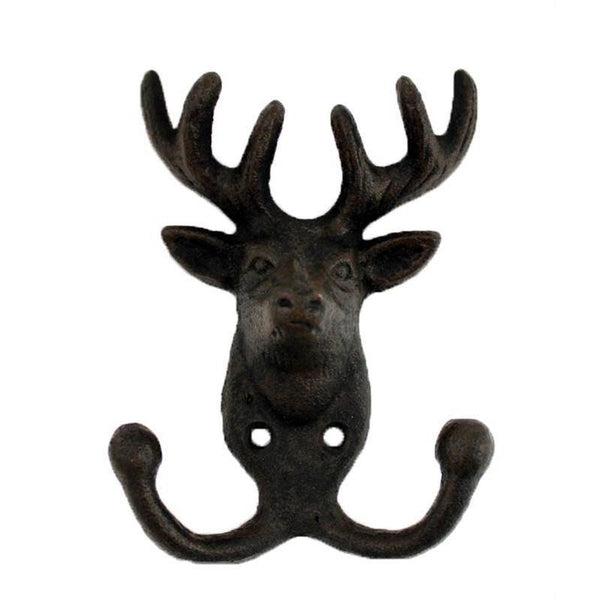 Cast Iron Deer Double Hook-For the Home-Balderson Village Cheese Store