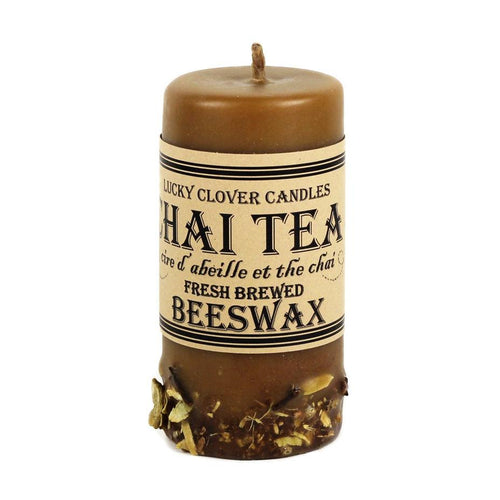 Chai Tea Beeswax Candle - 2" x 4"-Coffee-Balderson Village Cheese Store