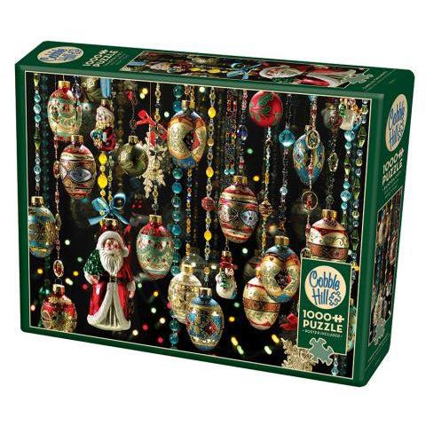 Christmas Ornaments Puzzle-Jigsaw Puzzles-Balderson Village Cheese Store