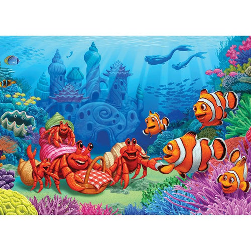 Clown Fish Gathering Tray Puzzle-Jigsaw Puzzles-Balderson Village Cheese Store