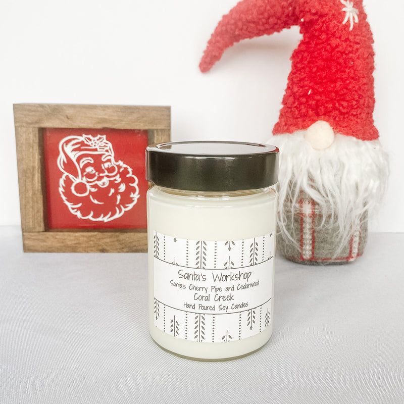 Coral Creek Soy Candle - Santa's Workshop-Candles-Balderson Village Cheese Store