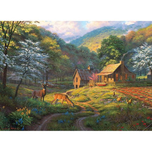 Country Blessings Puzzle-Jigsaw Puzzles-Balderson Village Cheese Store