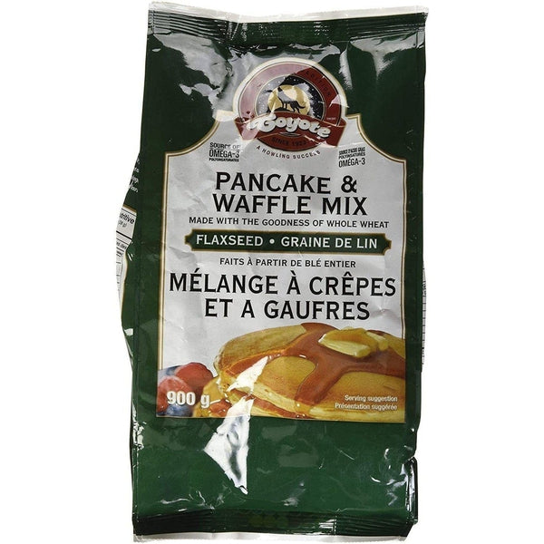 Coyote Flaxseed Pancake & Waffle Mix-Pancake Mix-Balderson Village Cheese