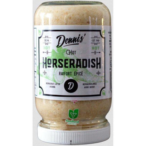 Dennis' Hot Horseradish-Horseradish-Balderson Village Cheese