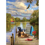 Dog Day Afternoon Puzzle-Jigsaw Puzzles-Balderson Village Cheese Store