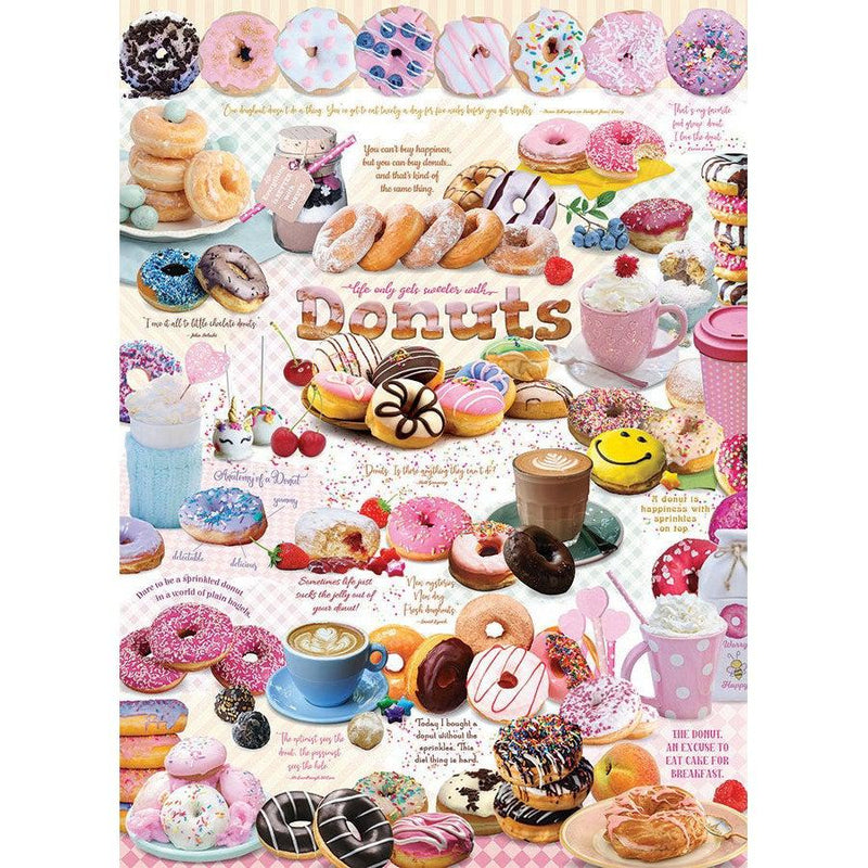 Donut Time Puzzle-Jigsaw Puzzles-Balderson Village Cheese Store