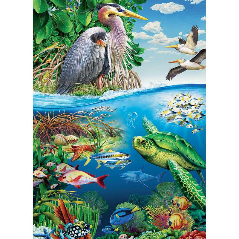 Earth Day Family Puzzle-Jigsaw Puzzles-Balderson Village Cheese Store