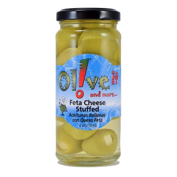 Feta Cheese Stuffed Olives-Olives-Balderson Village Cheese Store