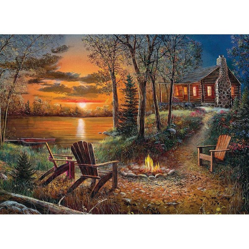 Fireside Puzzle-Jigsaw Puzzles-Balderson Village Cheese Store