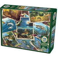 Fish Pics Puzzle-Jigsaw Puzzles-Balderson Village Cheese Store