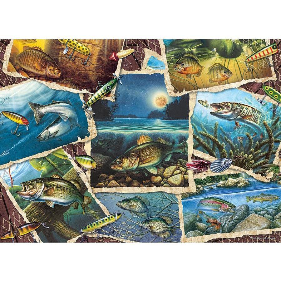 Fish Pics Puzzle-Jigsaw Puzzles-Balderson Village Cheese Store