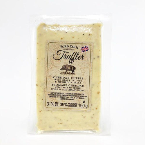 Ford Farm’s Truffle Cheddar Cheese-Cheddar Cheese-Balderson Village Cheese