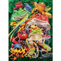 Frog Business Puzzle-Jigsaw Puzzles-Balderson Village Cheese Store