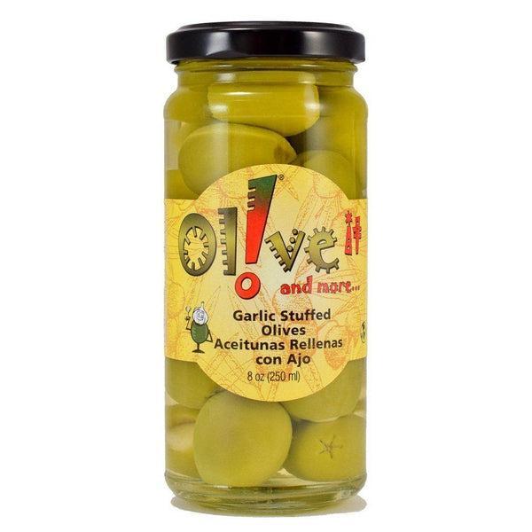 Garlic Stuffed Olives-Olives-Balderson Village Cheese Store