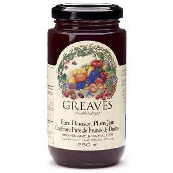 Greaves Damson Plum Jam-Jam-Balderson Village Cheese Store