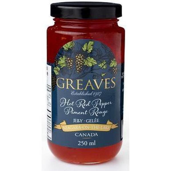 Greaves Hot Red Pepper Jelly-Jam-Balderson Village Cheese Store