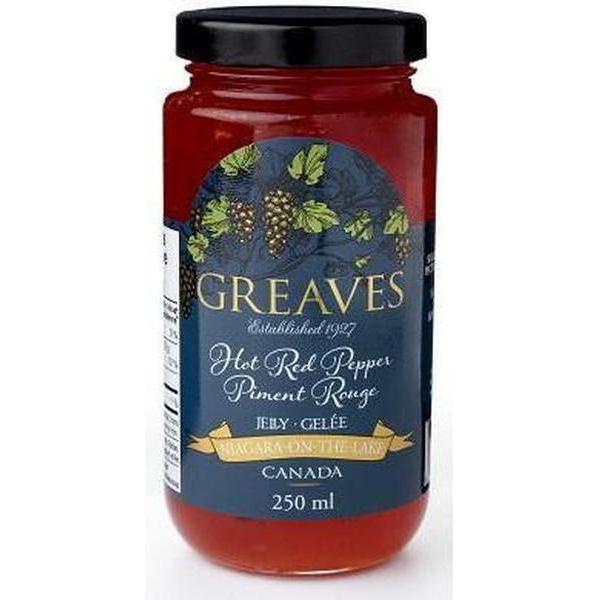 Greaves Hot Red Pepper Jelly-Jam-Balderson Village Cheese Store