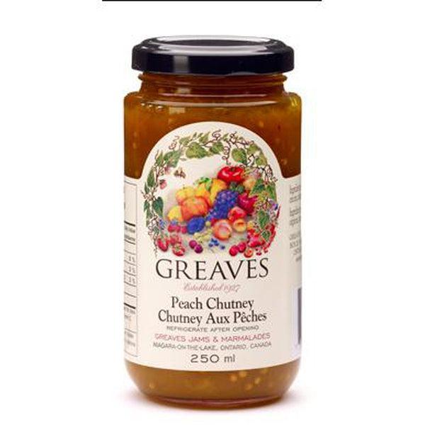 Greaves Peach Chutney-Spread-Balderson Village Cheese Store